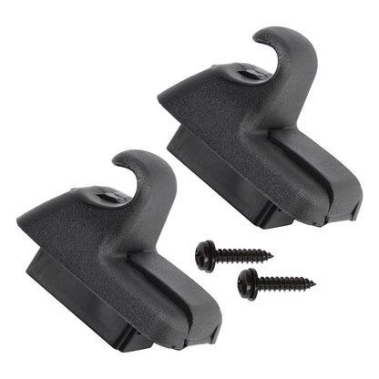 2011-2020 Chrysler 300 Dodge Charger 1RF14DX9AB 2x Black Sun Visor Clip Fit