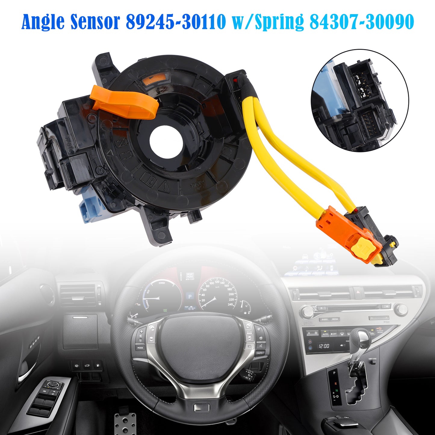 Lexus GX460 RX350 Toyota 4Runner 89245-30110 84307-30090 Angle Sensor w/Spring