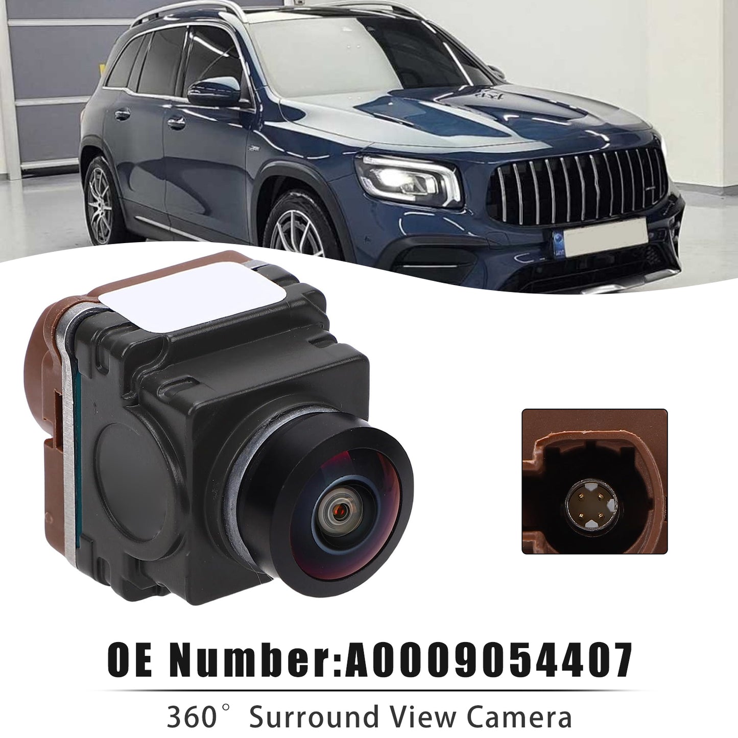 2020/06-2025/12 Mercedes-Benz GLA H247 AMG GLA 35 4matic 1991 ccm 225 KW 306 PS A0009054407 360°Surround View Camera