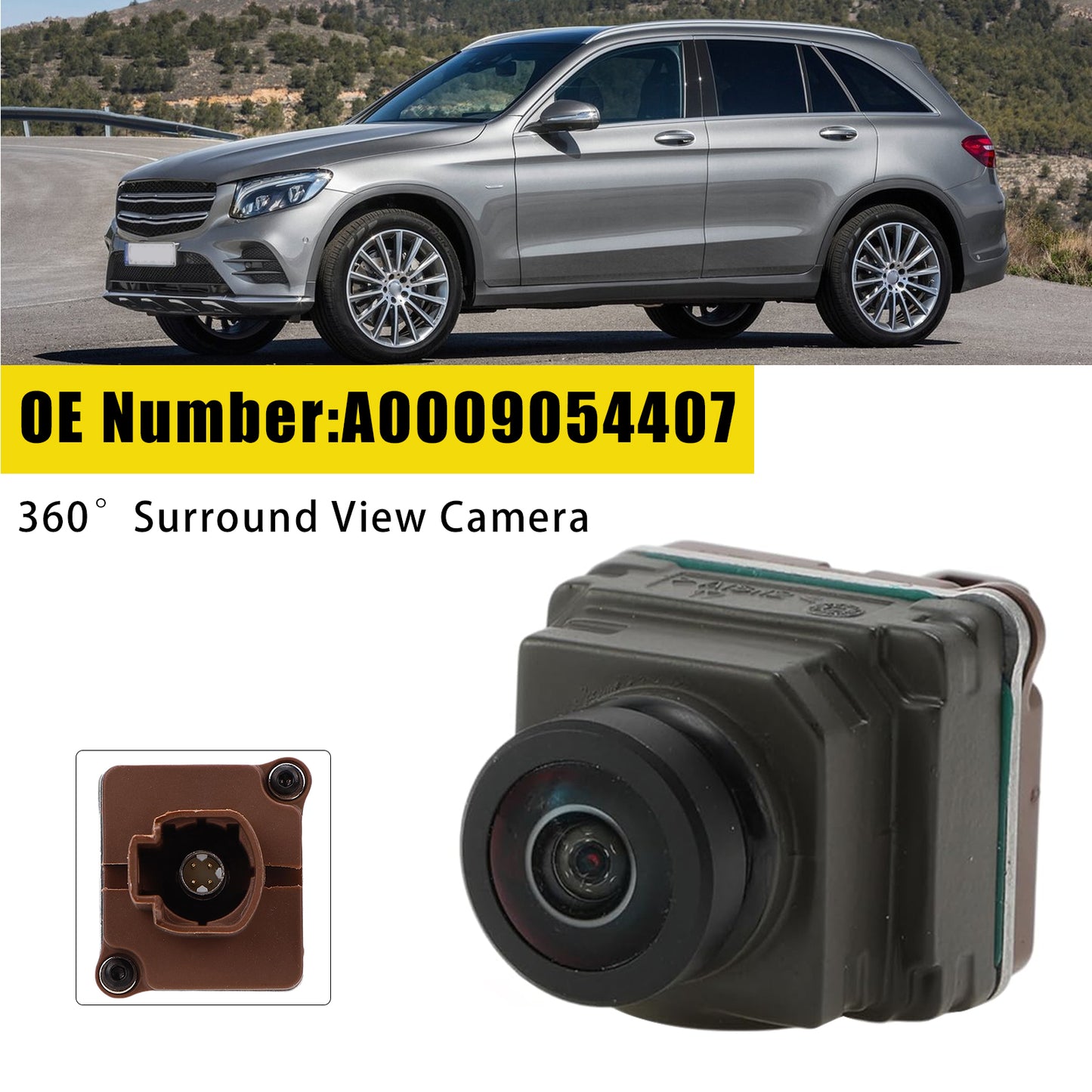 2020/06-2025/12 Mercedes-Benz GLA H247 AMG GLA 35 4matic 1991 ccm 225 KW 306 PS A0009054407 360°Surround View Camera