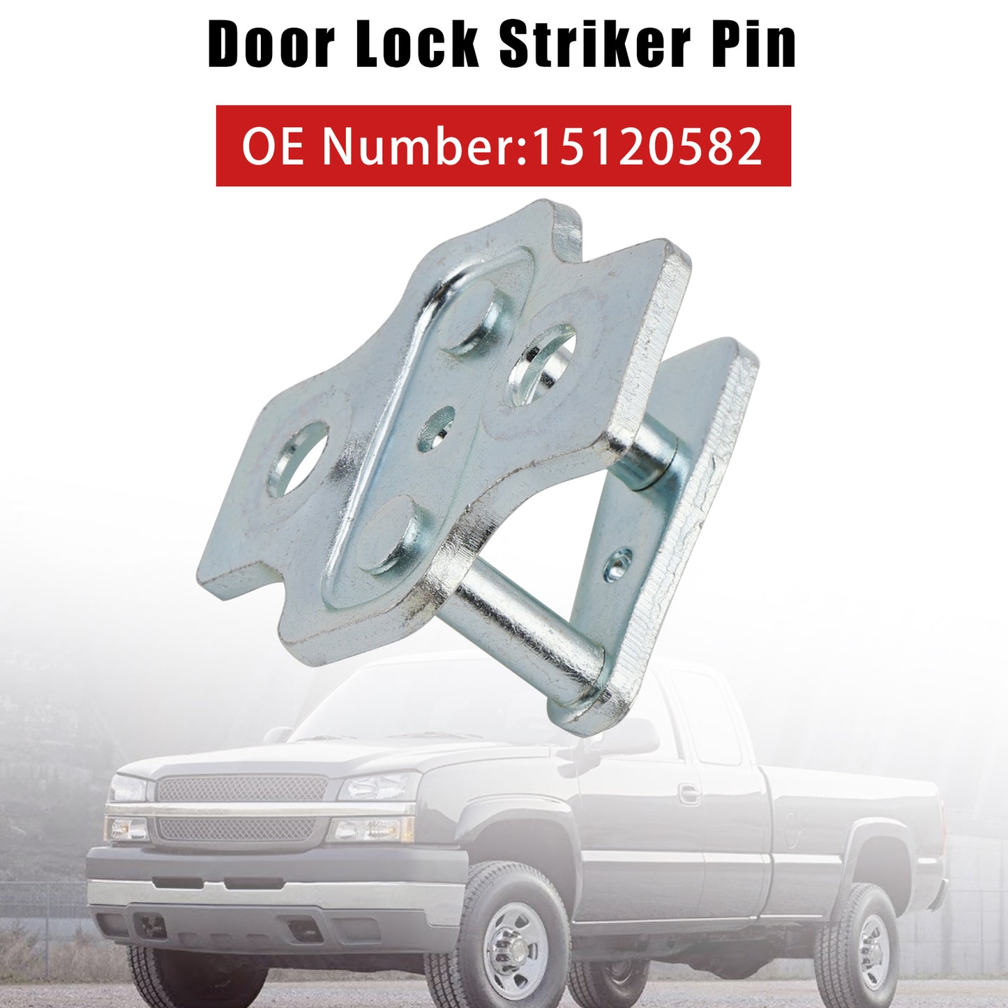 01-2007 GM Sierra Silverado 15120582 Door Lock Striker Pin