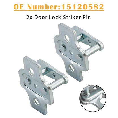 2001-2007 Chevy Silverado 1500 15120582 2x Door Lock Striker Pin