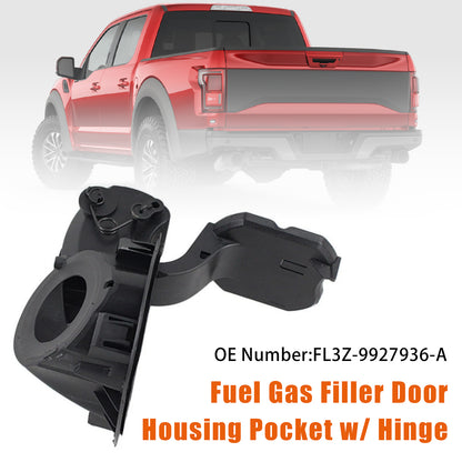2015-2020 Ford F-150 FL3Z-9927936-A Fuel Gas Filler Door Housing Pocket w/ Hinge