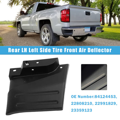 2014-2020 Chevy Silverado LT 23359123 Rear LH Left Side Tire Front Air Deflector