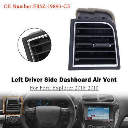2016-2019 Ford Explorer FB5Z-19893-CE Left Driver Side Dashboard Air Vent Outer
