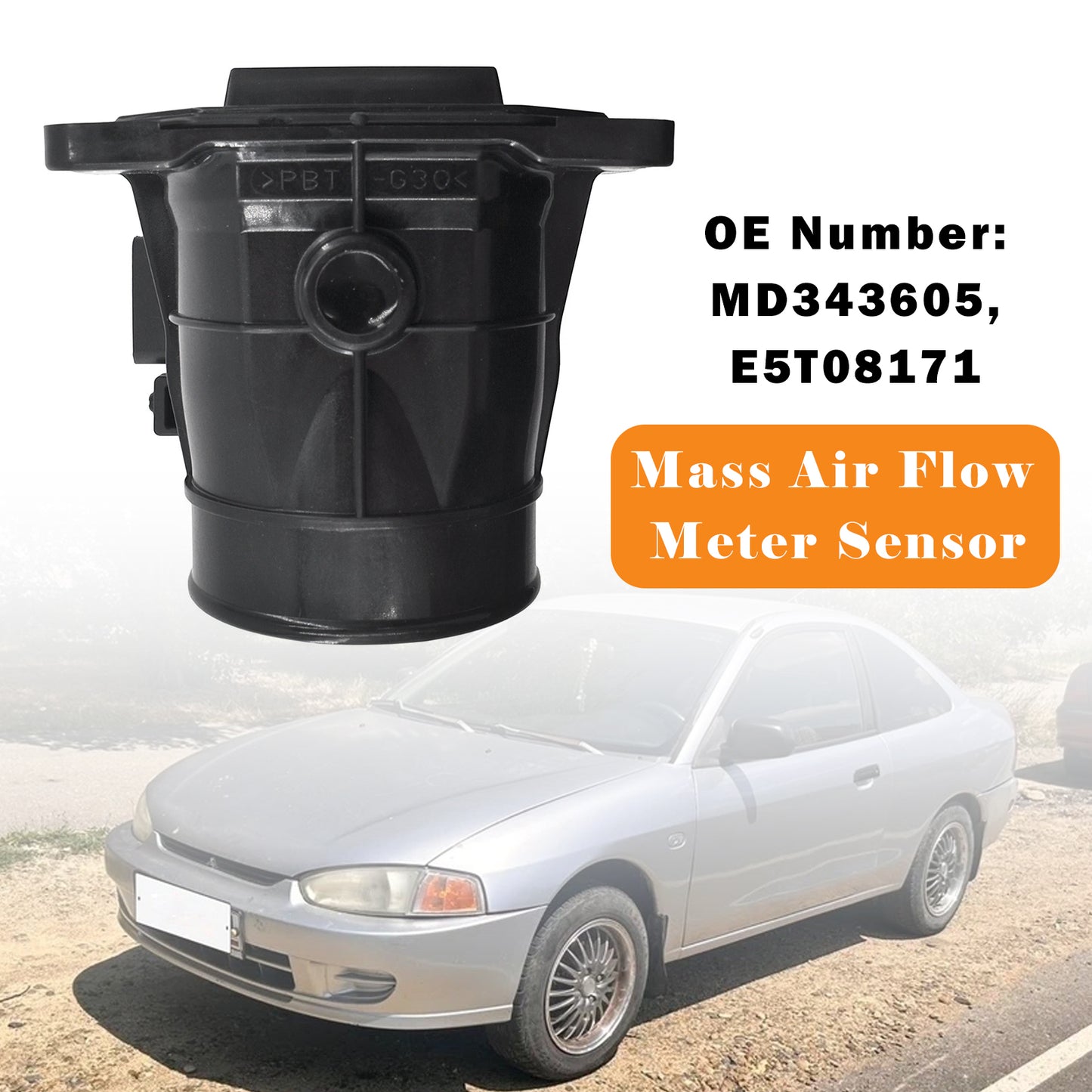 Mitsubishi Lancer 2.0L Montero Sport E5T08171 Mass Air Flow Meter Sensor