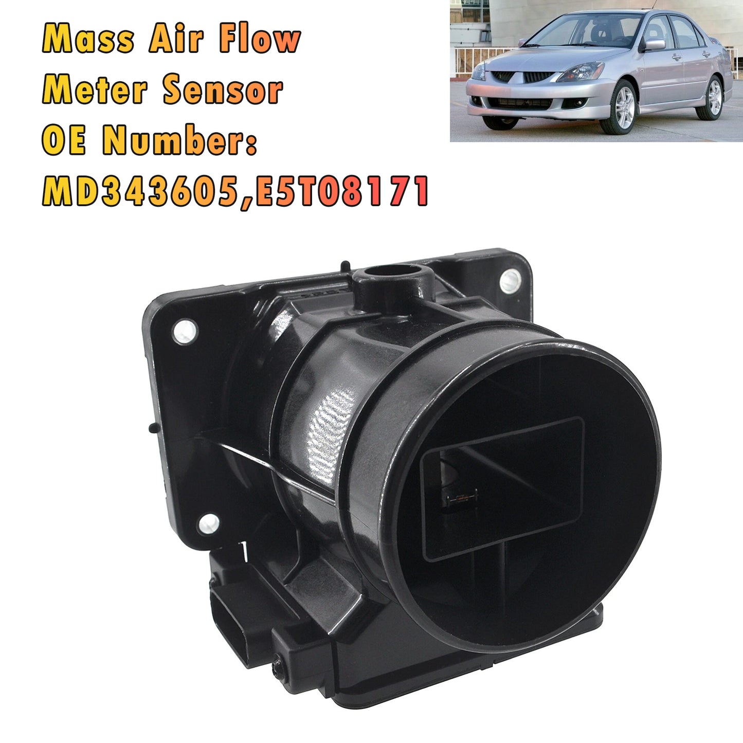 Mitsubishi Lancer 2.0L Montero Sport E5T08171 Mass Air Flow Meter Sensor