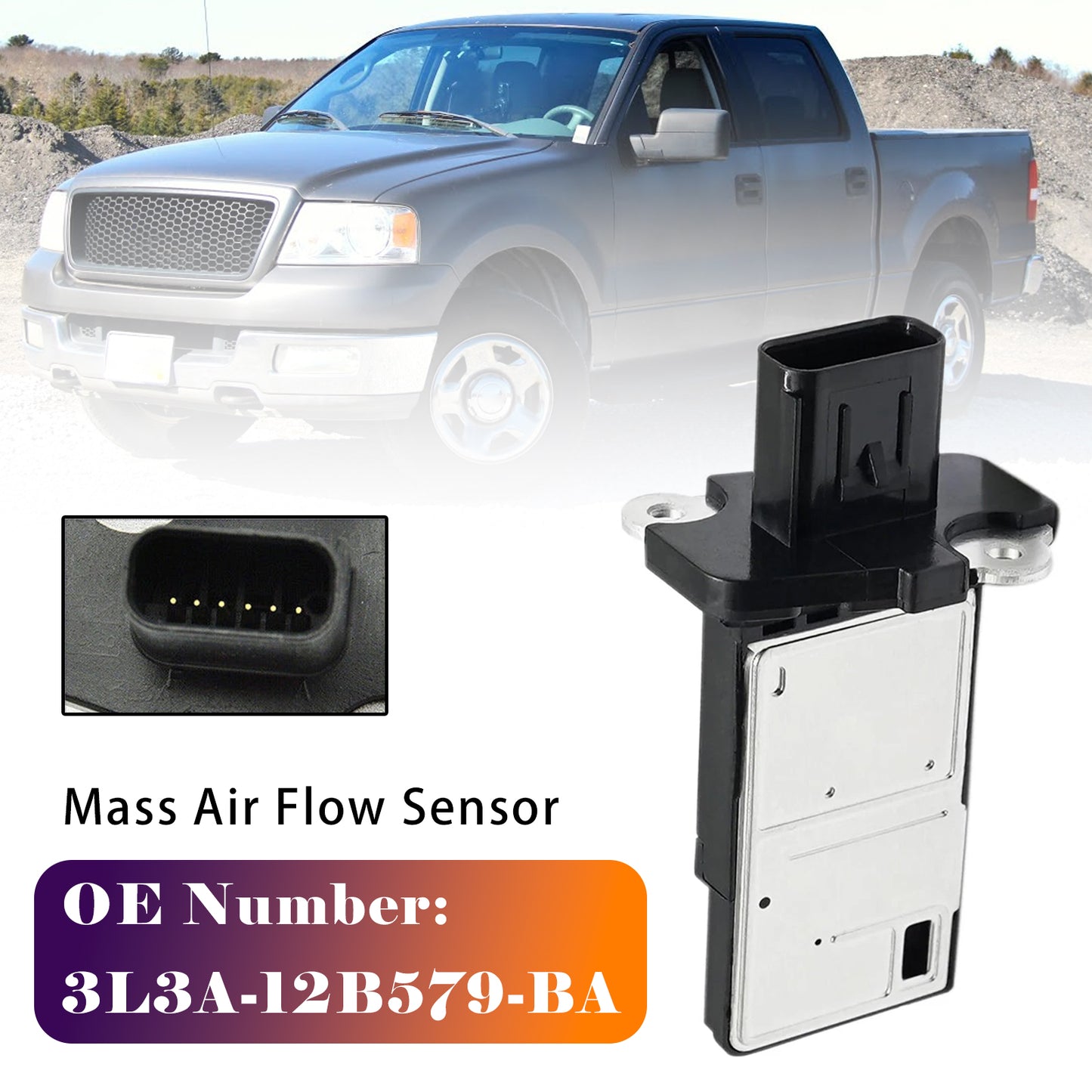 09.2000-10.2004 Mitsubishi Galant VIII Saloon (EA_) 2.4 GDI 2351 ccm 144 PS MD336501 Mass Air Flow Meter MAF Sensor