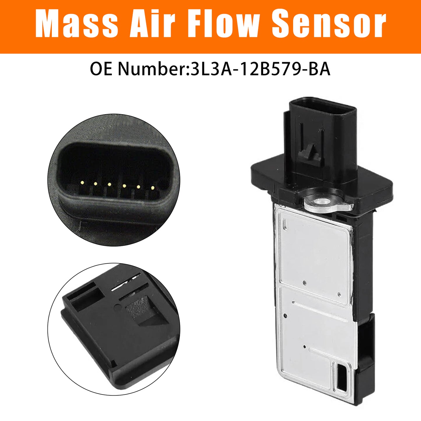09.2000-10.2004 Mitsubishi Galant VIII Saloon (EA_) 2.4 GDI 2351 ccm 144 PS MD336501 Mass Air Flow Meter MAF Sensor