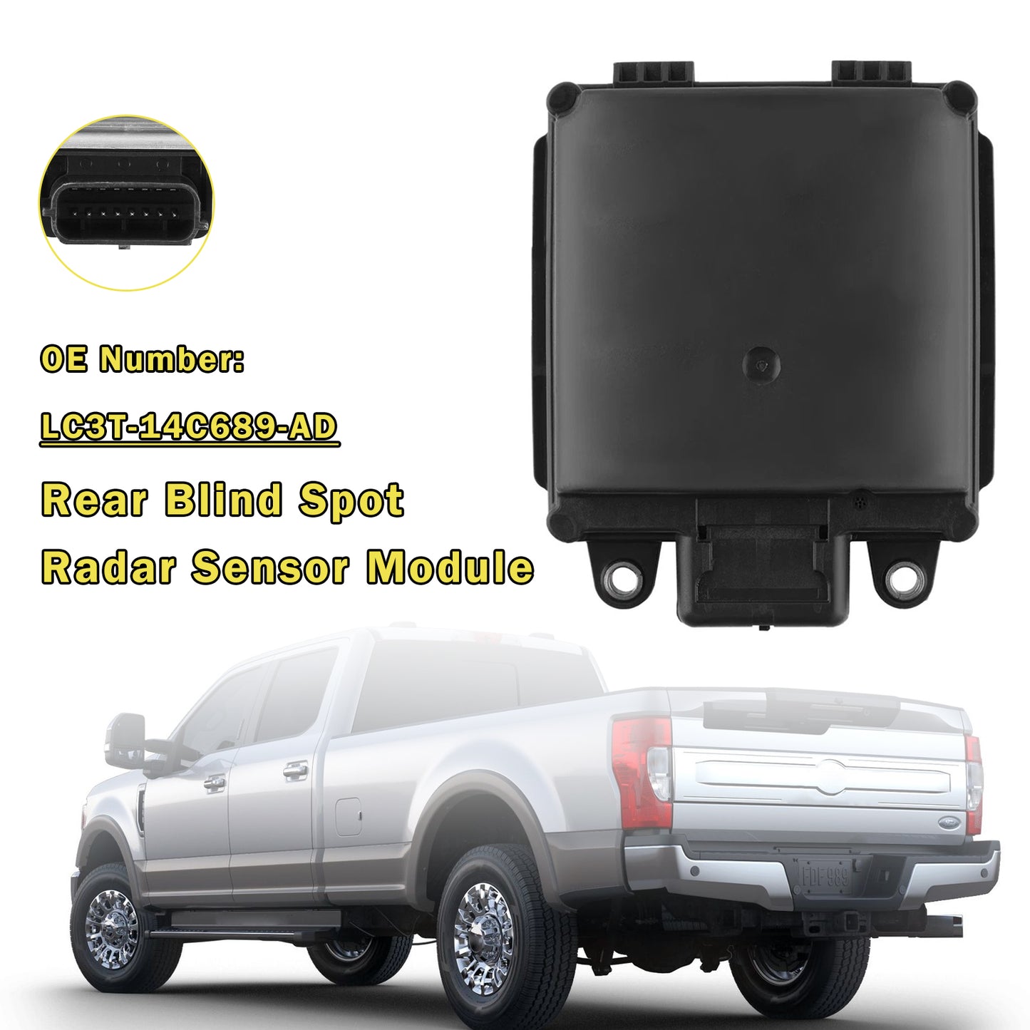 Ford Explorer F-250 F-350 LC3T-14C689-AD Rear Blind Spot Radar Sensor Module