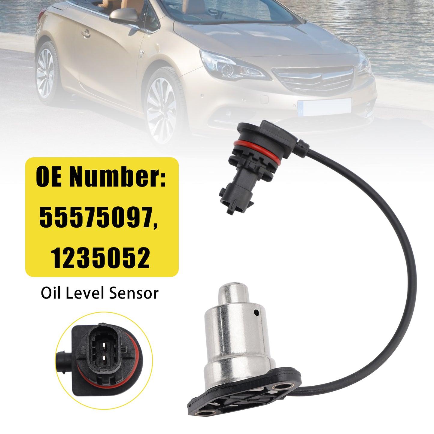 2010-2013 Vauxhall / Opel Astra J A20DTH A20DTR Y20DTJ Z20DTJ 1235052 Oil Level Sensor