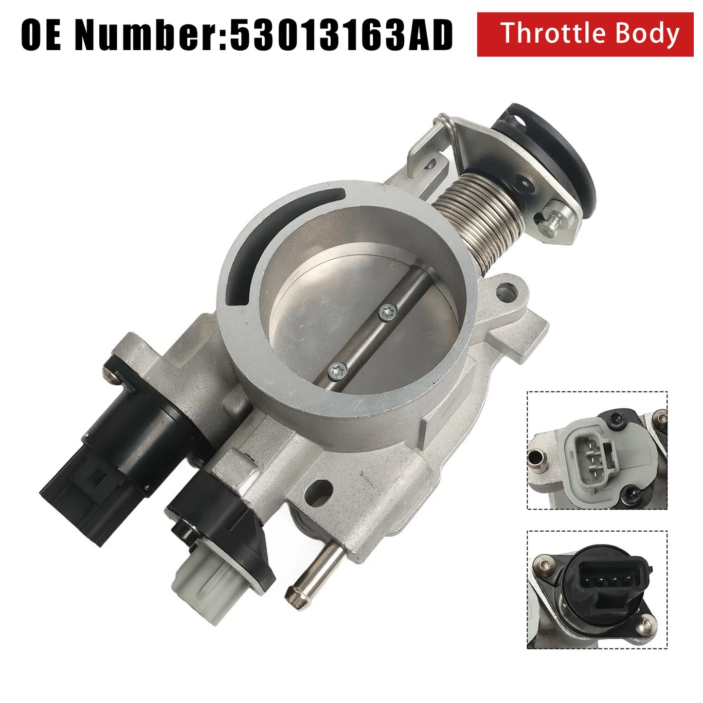 2004 Jeep Grand Cherokee Laredo Limited Overland 4.7L V8 - Gas 53013163AD Throttle Body Assembly