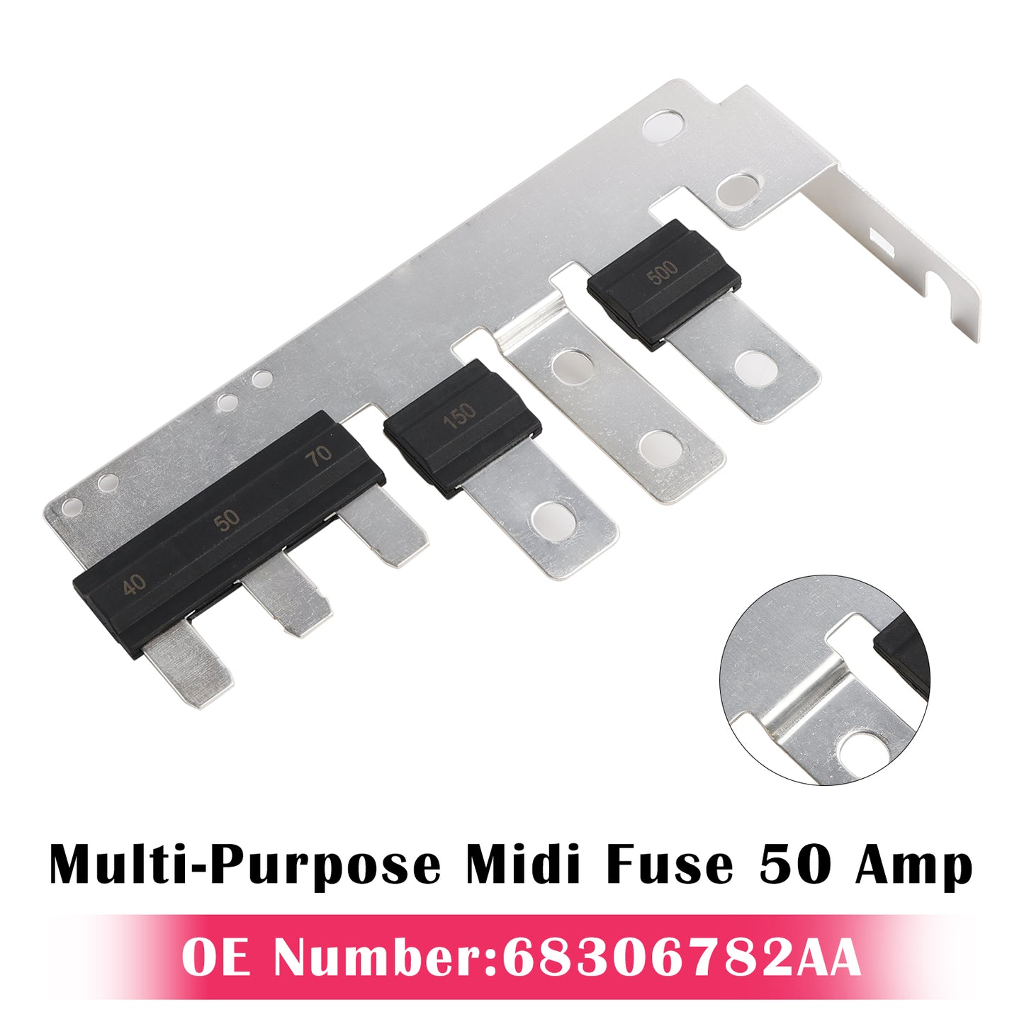 2020-2025 Chrysler Pacifica Voyager 68306782AA Multi-Purpose Midi Fuse 50 Amp