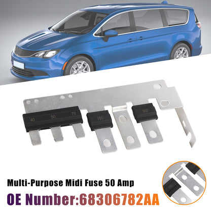 2020-2025 Chrysler Pacifica Voyager 68306782AA Multi-Purpose Midi Fuse 50 Amp