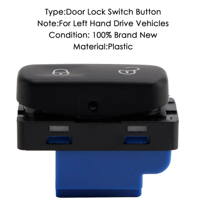2009-2017 Skoda Yeti 1Z0962125A Door Lock Switch Control Button Unlock