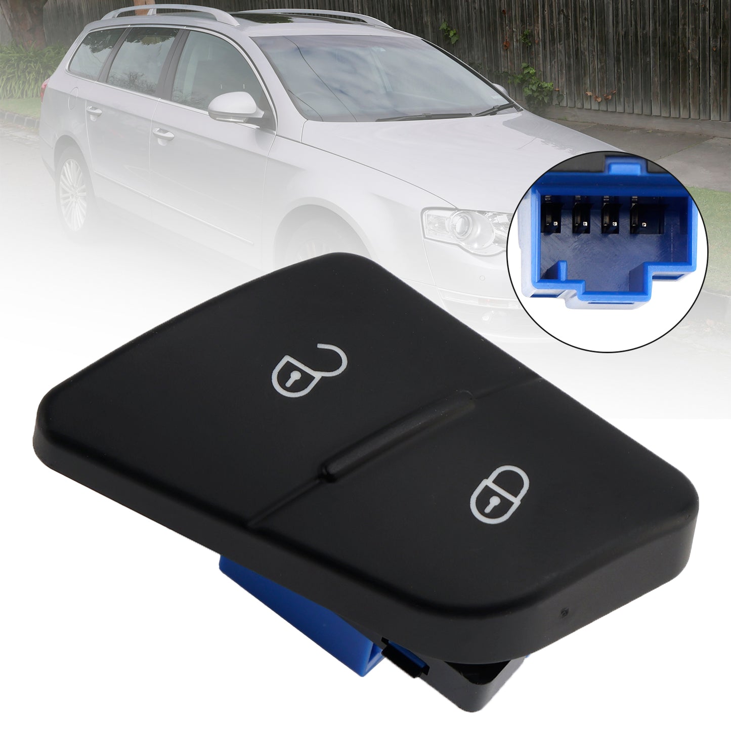 VW Passat 3C0962125B Door Lock Switch Control Button Unlock