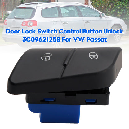 VW Passat 3C0962125B Door Lock Switch Control Button Unlock