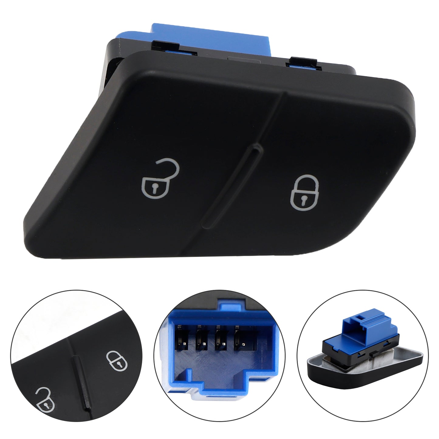VW Passat 3C0962125B Door Lock Switch Control Button Unlock