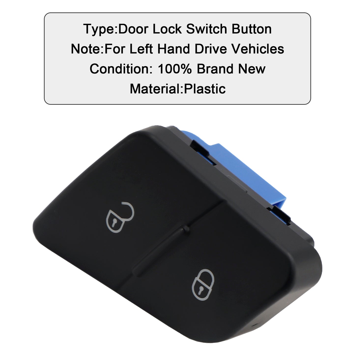 VW Passat 3C0962125B Door Lock Switch Control Button Unlock