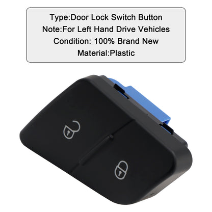 VW Passat 3C0962125B Door Lock Switch Control Button Unlock