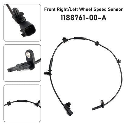 Tesla Model 3 Y 1188761-00-A Front Right/Left Wheel Speed Sensor