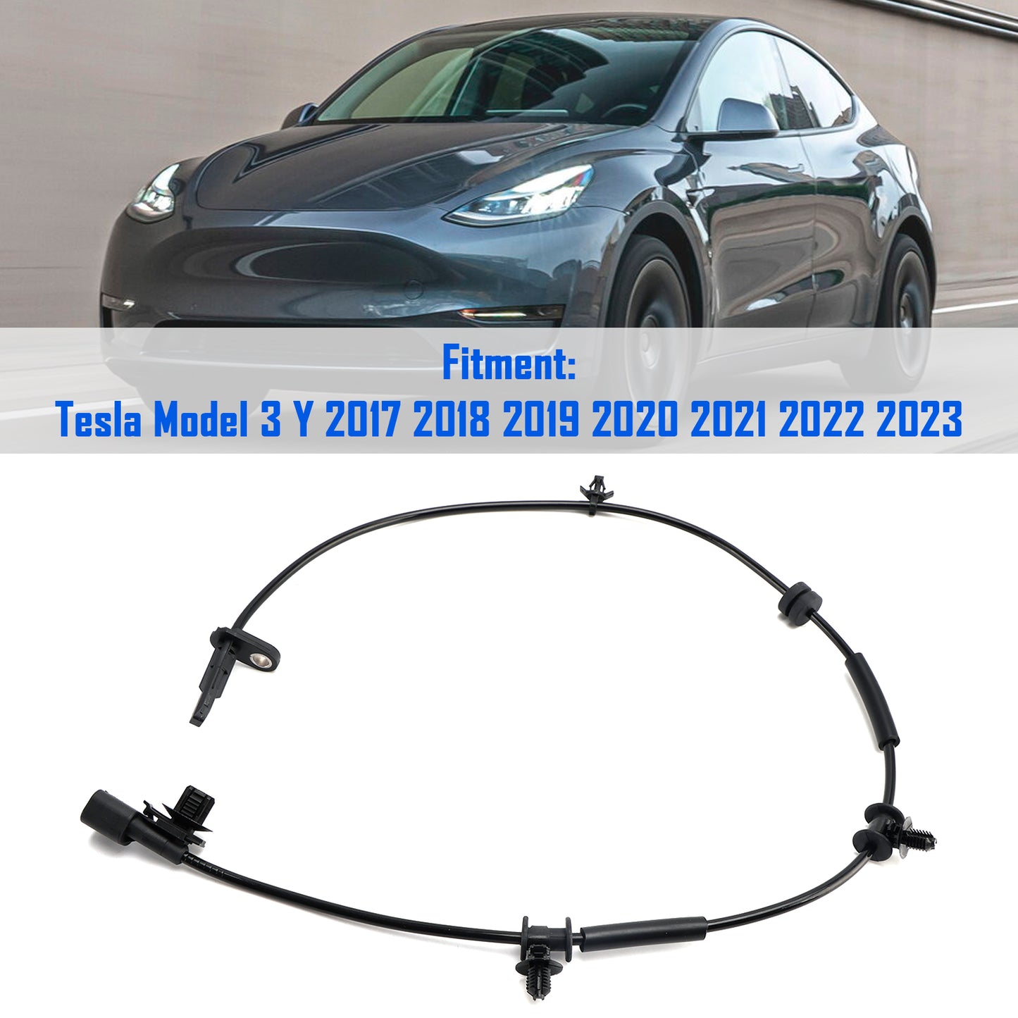 Tesla Model 3 Y 1188761-00-A Front Right/Left Wheel Speed Sensor