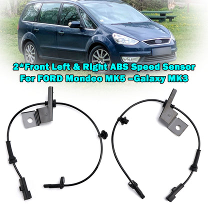Ford Mondeo MK5 Galaxy MK3 2*Front Left & Right ABS Speed Sensor