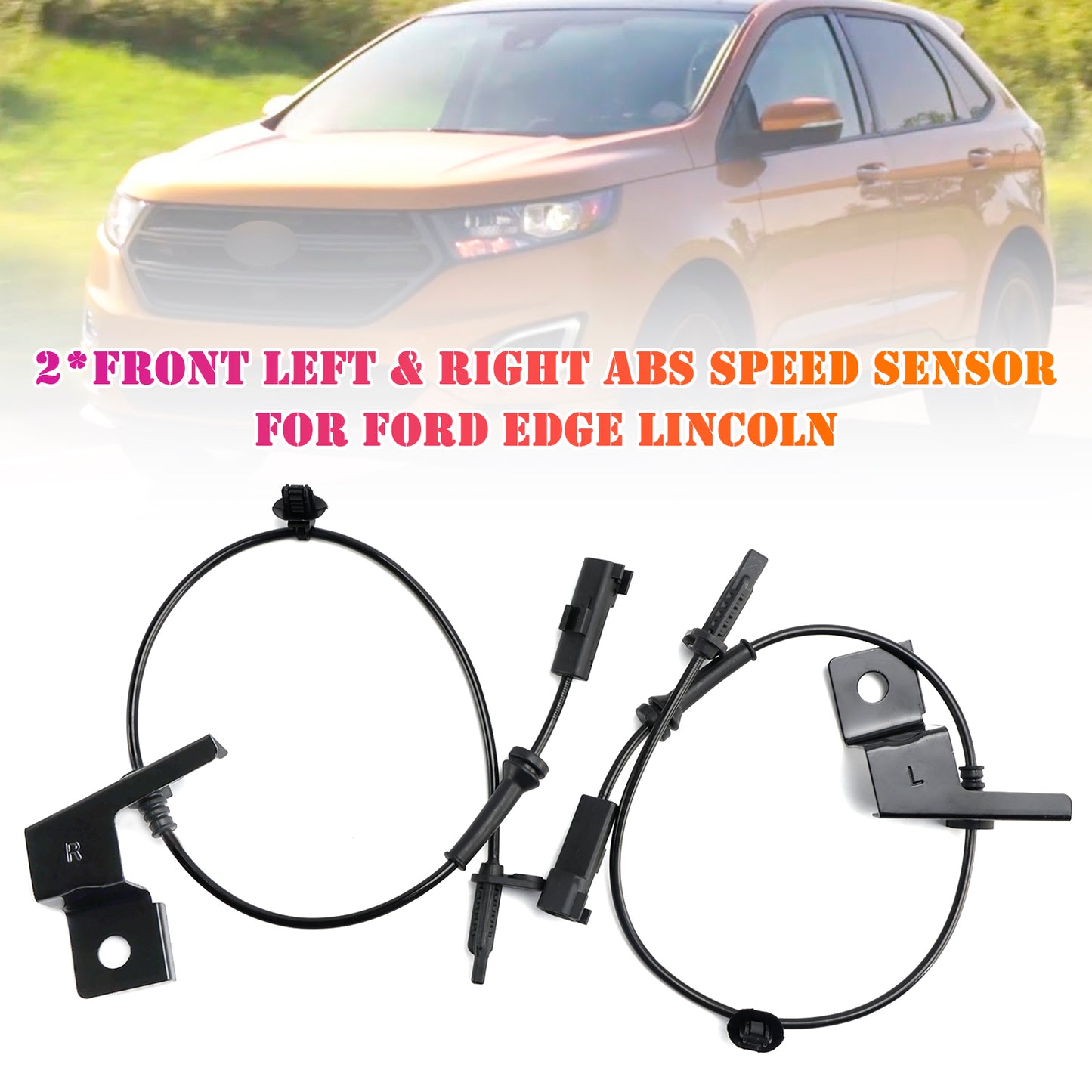 Ford Edge Lincoln 2*Front Left & Right ABS Speed Sensor