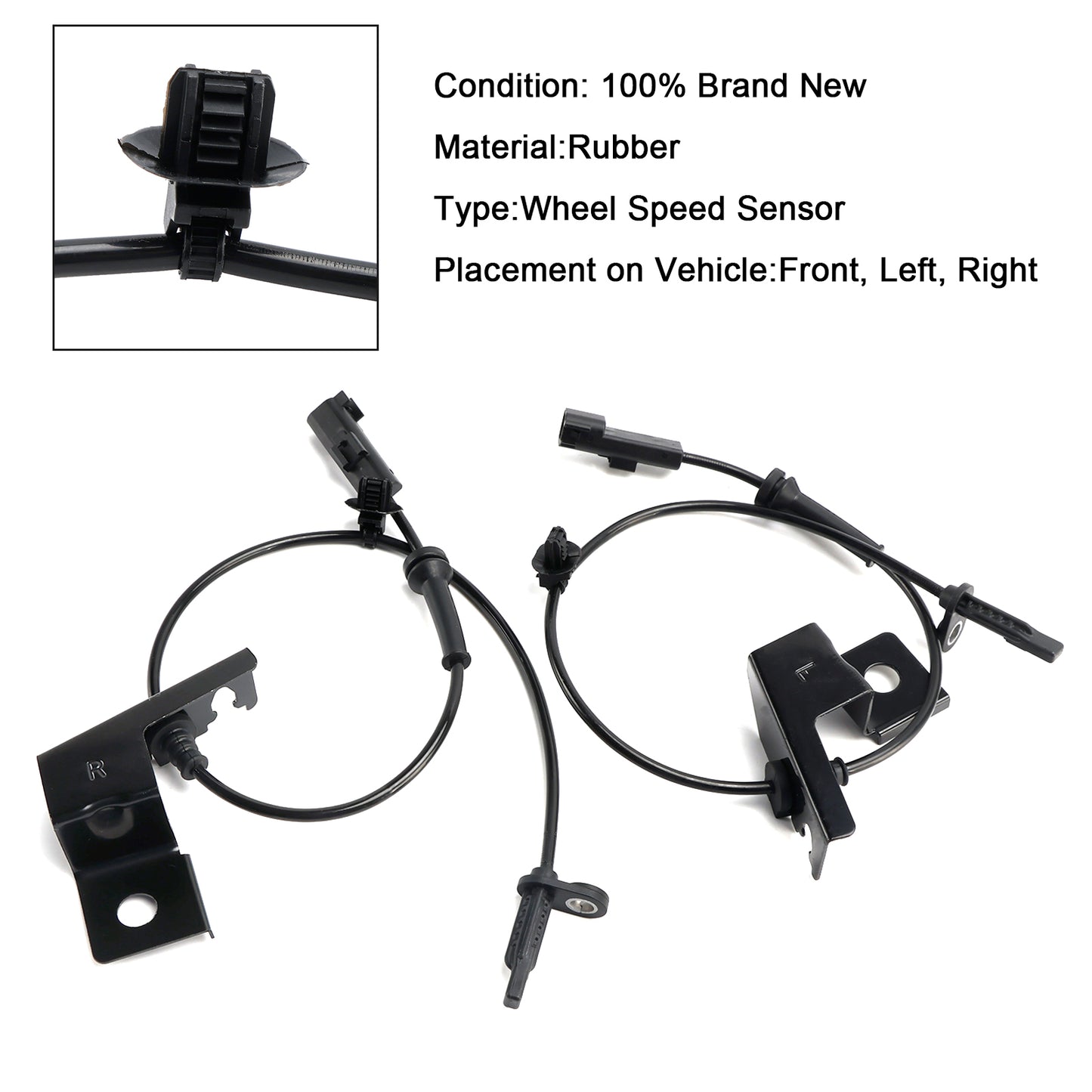 Ford Edge Lincoln 2*Front Left & Right ABS Speed Sensor