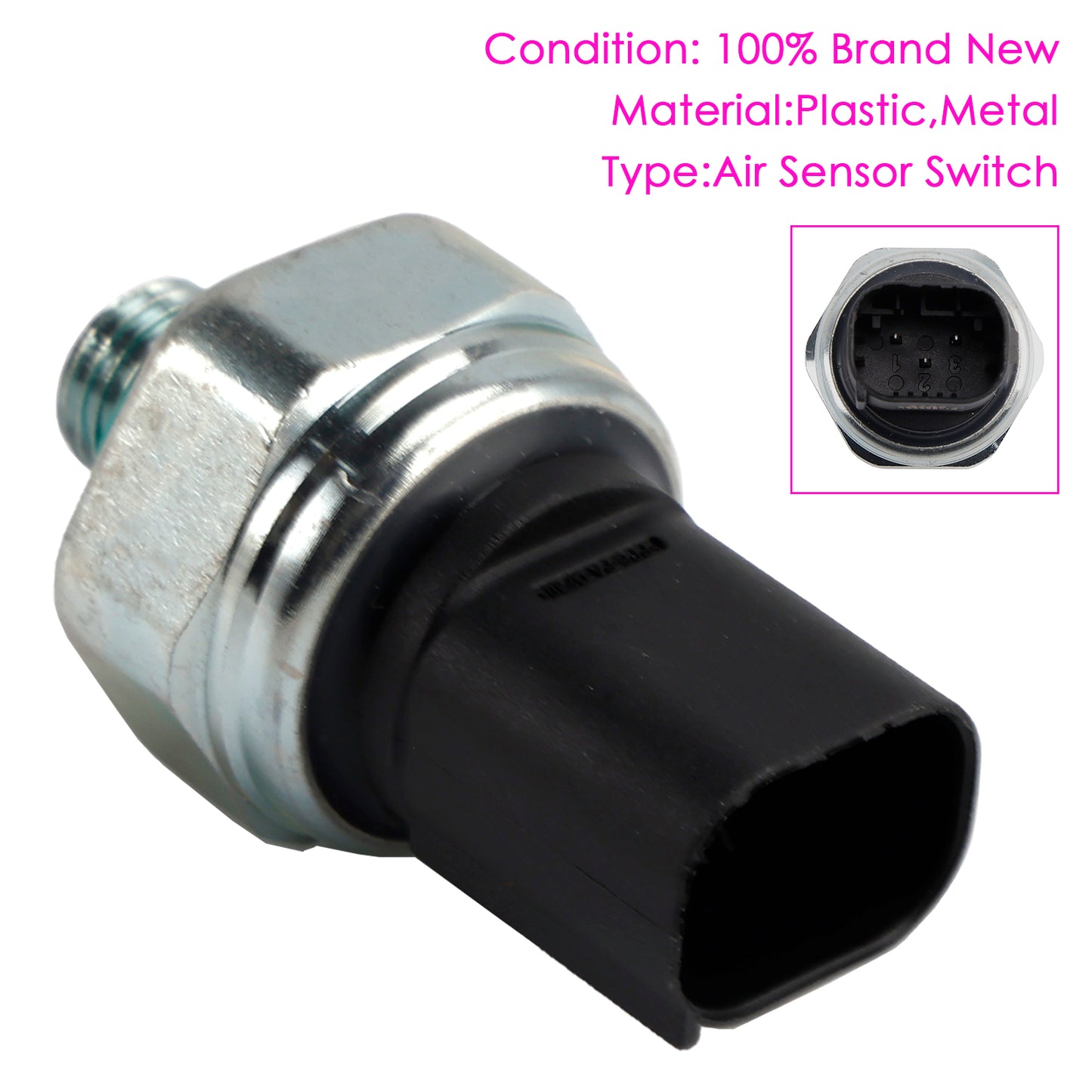 BMW E38 E39 E46 E53 64539181464 A/C Air Conditioning Pressure Sensor Switch