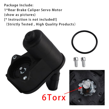 Audi A6 C6 4F2 4F5 4FH 4F0998281B Rear Brake Caliper Servo Motor 6 Torx