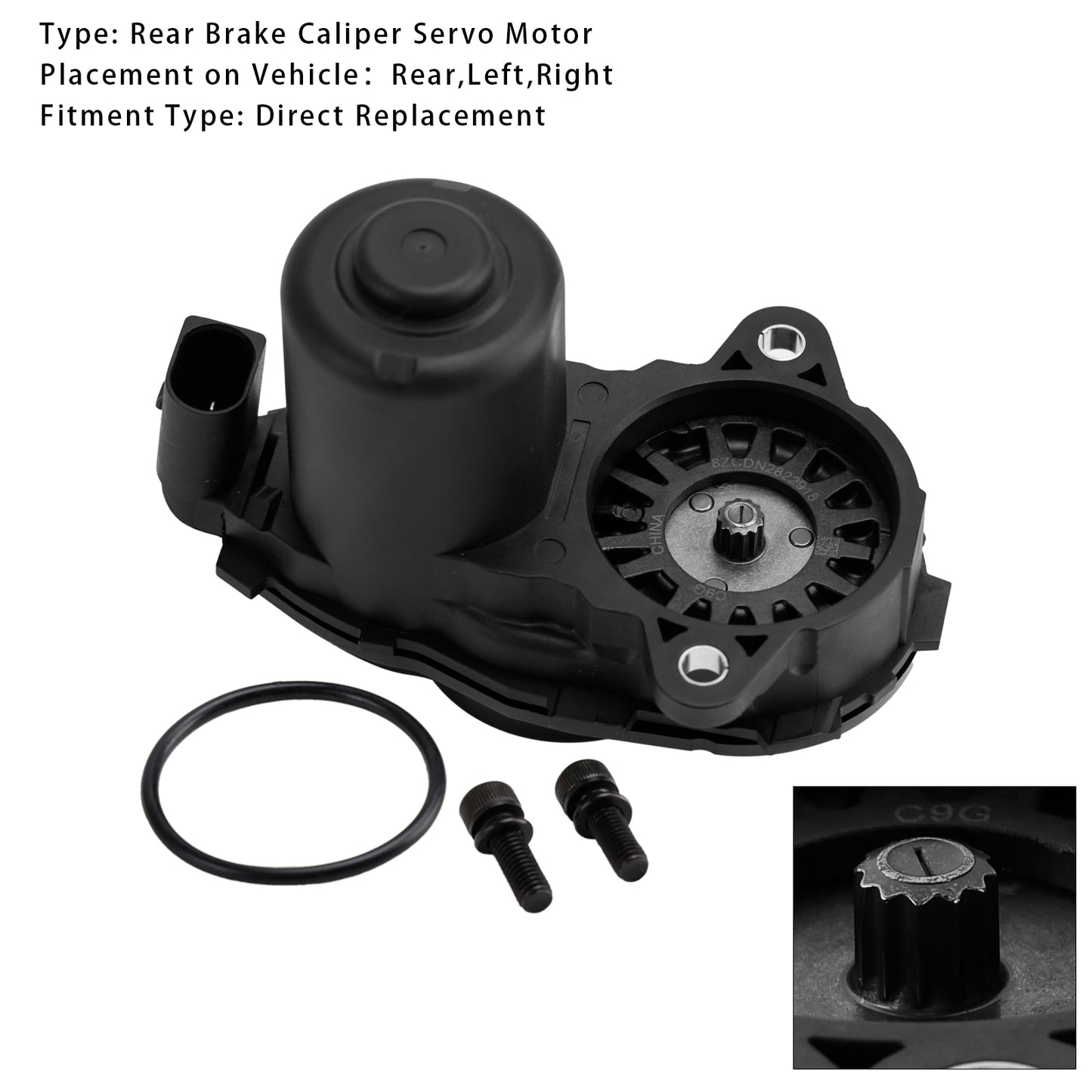 Mercedes Benz W167 GLE G550 G63 A1679062004 Rear Brake Caliper Servo Motor