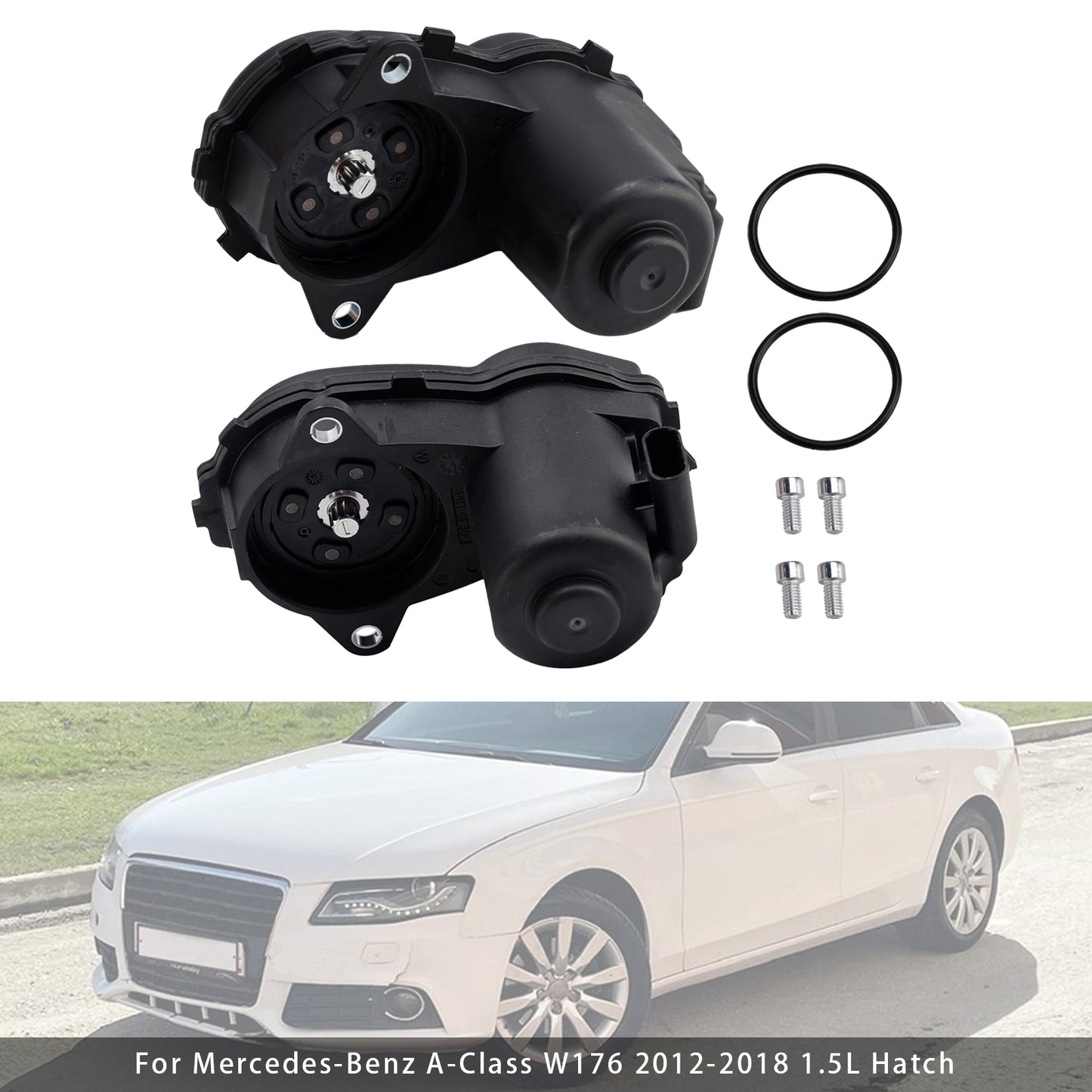 2012-2018 A-Class W176 1.6L Hatch A1729060200 Pair Rear Brake Caliper Servo Motor