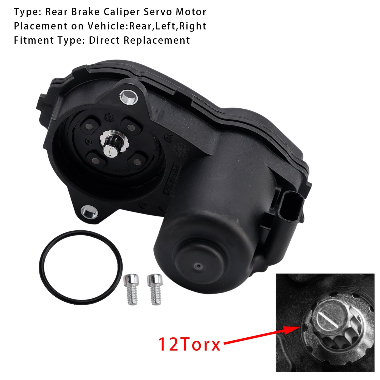 Mercedes Benz A B C CLA GLA 1729060200 Rear Left Brake Caliper Servo Motor