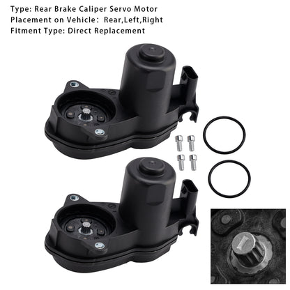 2015-2016 GL450 4Matic Sport Utility 4-Door A1669065401 Pair Rear Brake Caliper Servo Motor