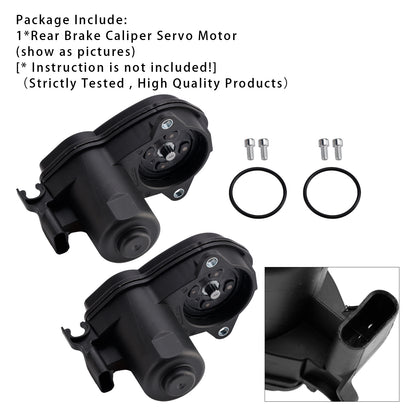 2015-2016 GL450 4Matic Sport Utility 4-Door A1669065401 Pair Rear Brake Caliper Servo Motor