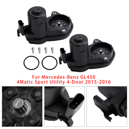 2015-2016 GL450 4Matic Sport Utility 4-Door A1669065401 Pair Rear Brake Caliper Servo Motor