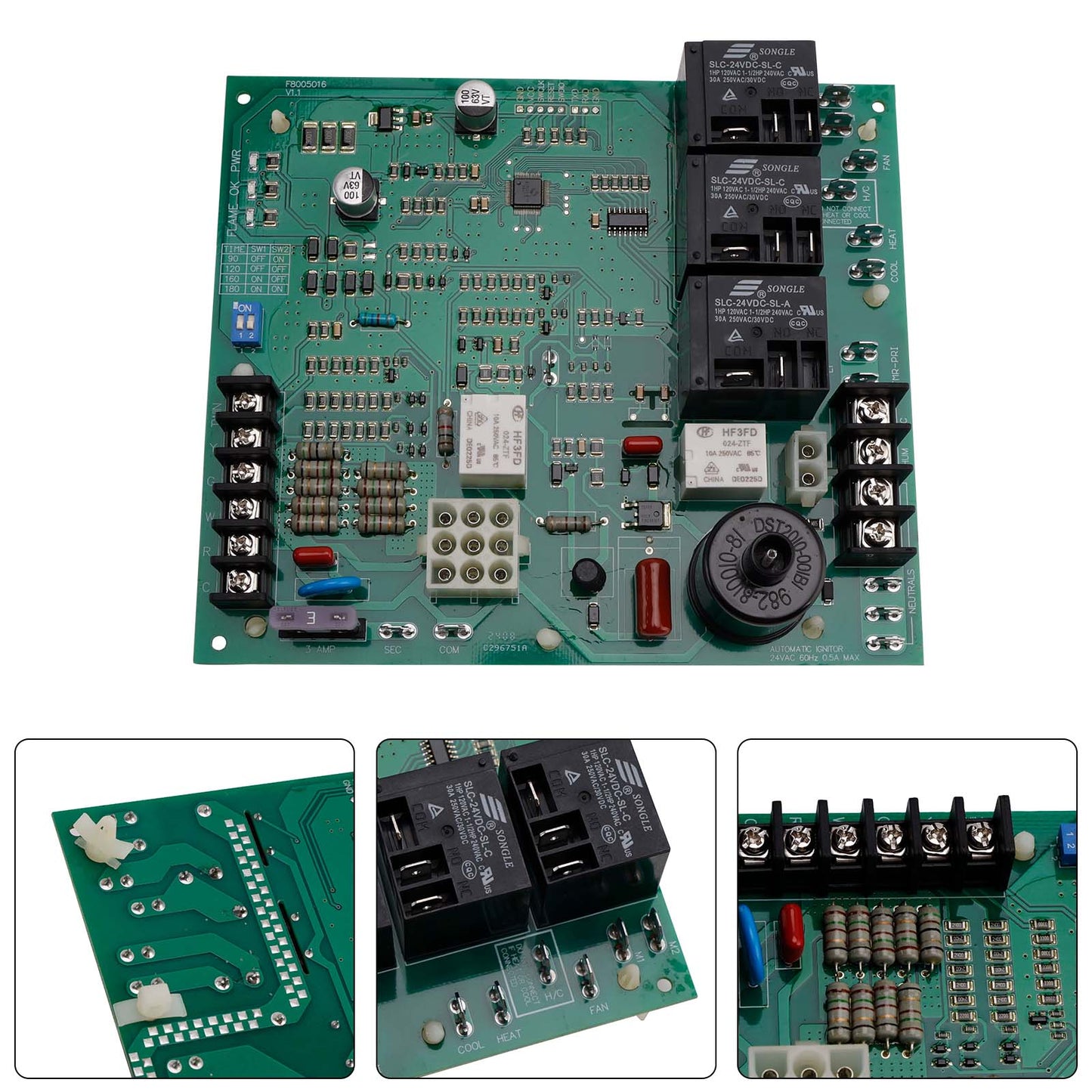 Rheem Ruud ICM292 1028-928 62-24140-04 Spark Ignition Control Circuit Board