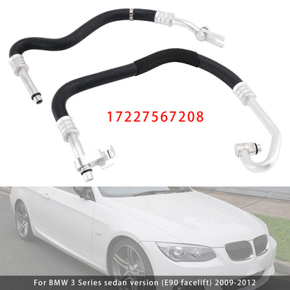 2009-2012 BMW 3 Series sedan version (E90 facelift) 17227567207 Inlet Outlet Engine Oil Cooler Lines Kit