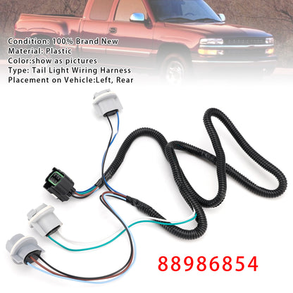 1999-2002 Chevrolet Silverado 1500 88986854 Left Tail Light Wiring Harness