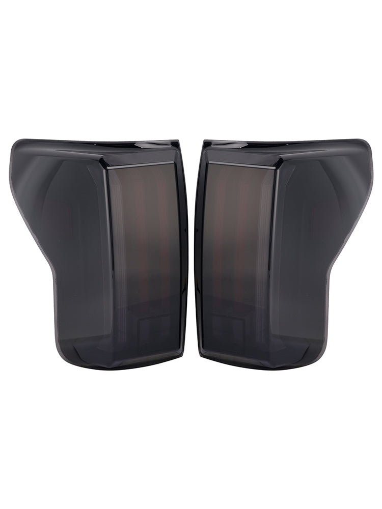 2007-2013 Toyota Tundra Black Housing Smoked Lens Left+Right LED Tail Lights