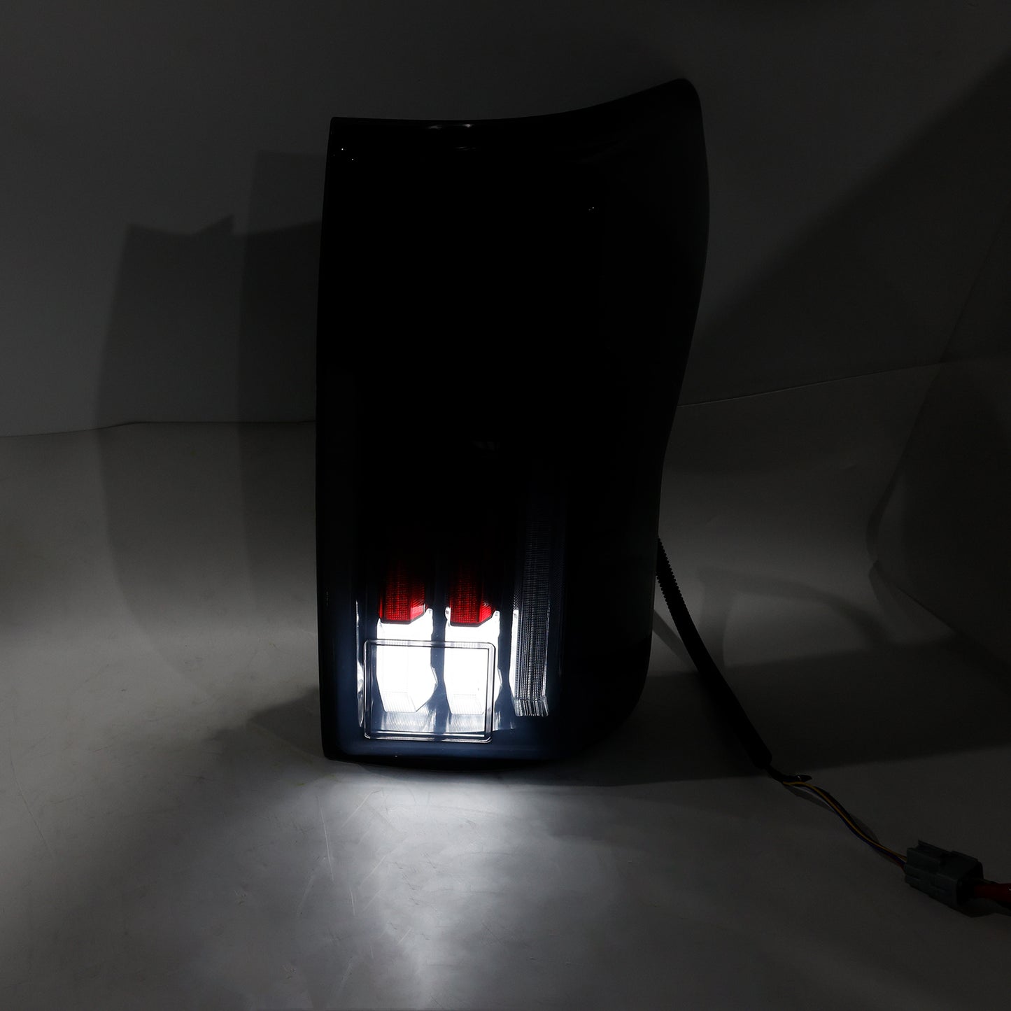 2007-2013 Toyota Tundra Black Housing Smoked Lens Left+Right LED Tail Lights