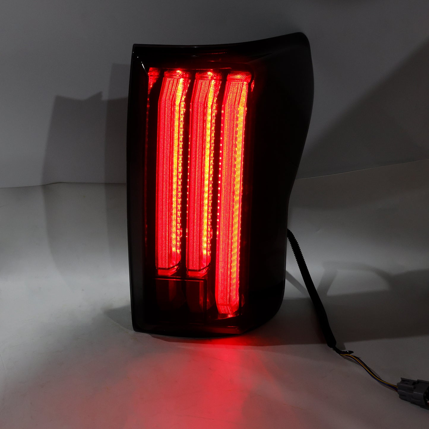 2007-2013 Toyota Tundra Black Housing Smoked Lens Left+Right LED Tail Lights