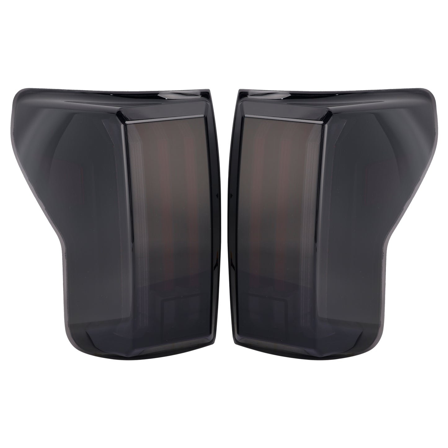 2007-2013 Toyota Tundra Black Housing Smoked Lens Left+Right LED Tail Lights