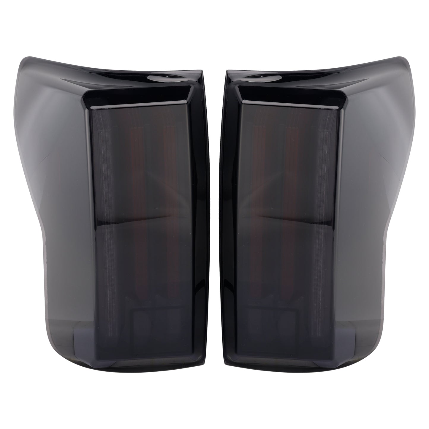 2007-2013 Toyota Tundra Black Housing Smoked Lens Left+Right LED Tail Lights