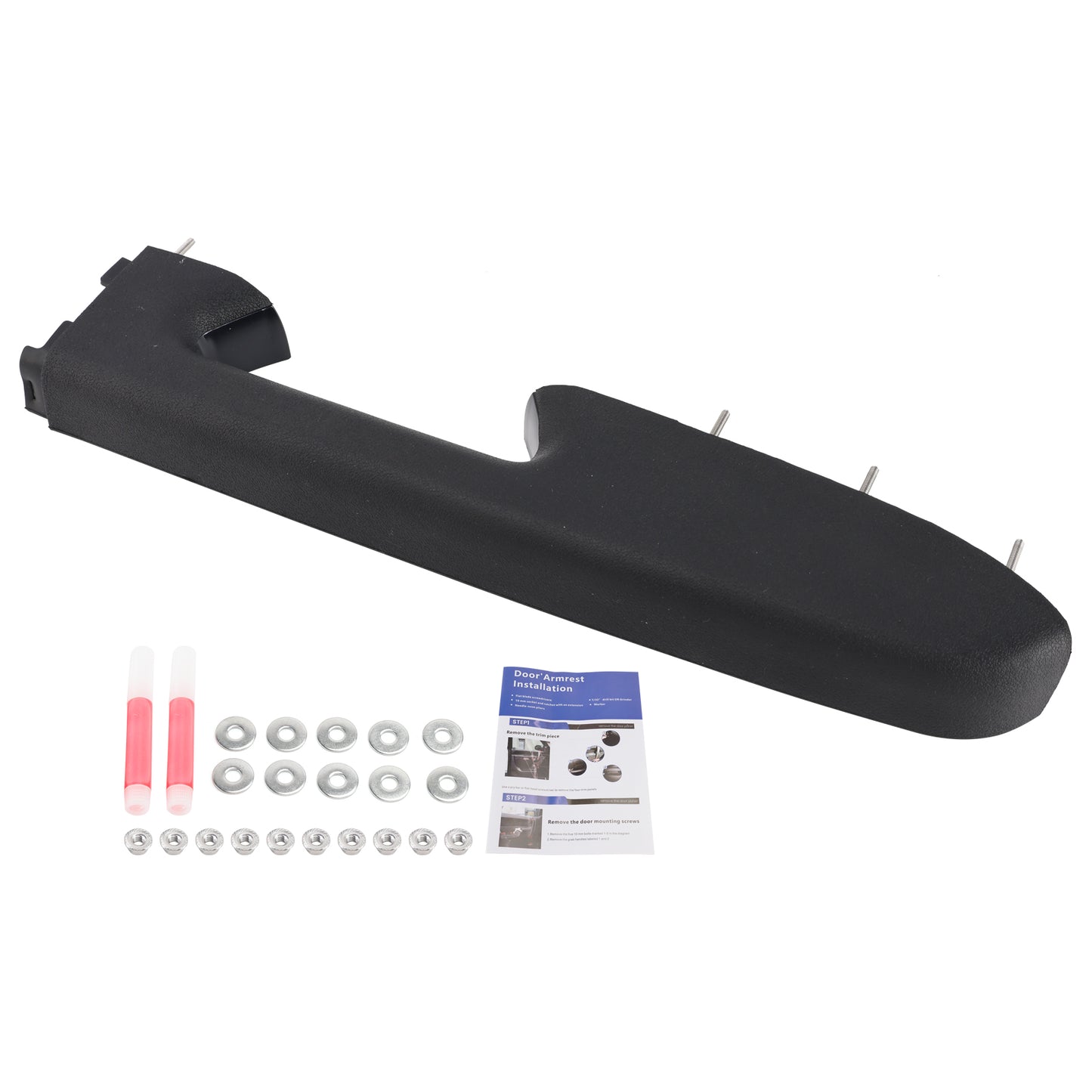 2010-2014 Chevy Silverado 1500 2500HD 3500HD Black 22818470 Front Right Armrest Repair Kit Fit