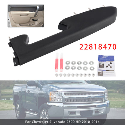 2010-2014 Chevy Silverado 1500 2500HD 3500HD Black 22818470 Front Right Armrest Repair Kit Fit