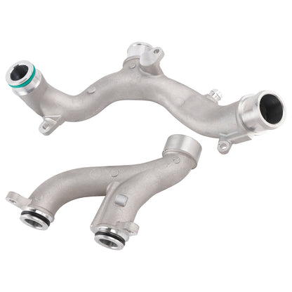 Land Rover LR4 V2 3.0 5.0 LR186917 LR186859 2PCS Coolant Crossover Pipe