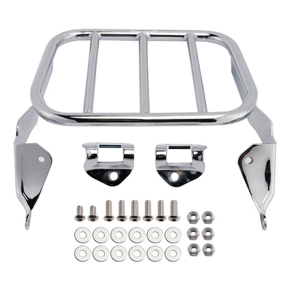 2018-2025 Fat Bob Low Rider Sport Glide Chrome Sissy Bar Sport Luggage Rack