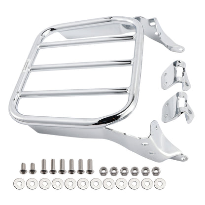 2018-2025 Fat Bob Low Rider Sport Glide Chrome Sissy Bar Sport Luggage Rack